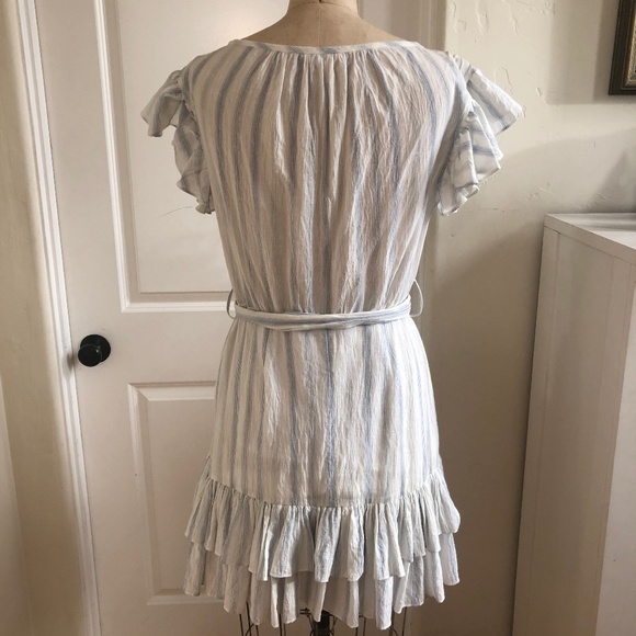 Rebecca Taylor Striped Cotton Dress - Picture 4 of 4